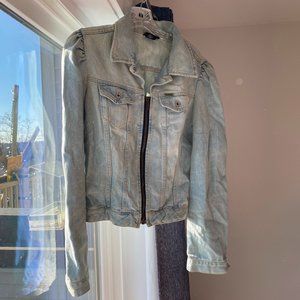 Diesel pale denim jacket, L